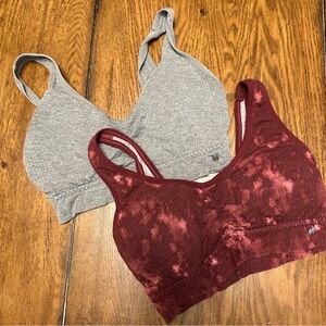 Two Lucky Brand Bralettes